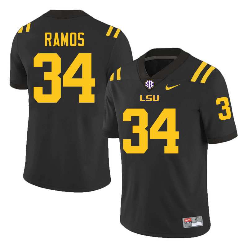 Damian Ramos LSU Tigers Jersey,Louisiana State University Tigers Football Jersey-Black